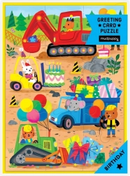Puzzle con auguri In cantiere