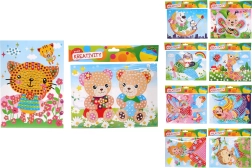 Diamond painting con strass 19 × 26,5 cm – mix di motivi