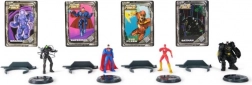 Set di figure DC METAL FORCE: Brainiac contro Batman, Superman e Flash (5 cm)
