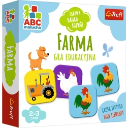 Gioco ABC per i più piccoli in fattoria