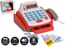 Piccola cassa digitale per bambini con accessori, luce e suono