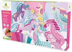 Stick & Fun XXL set creativo mosaico – unicorni