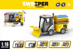 Spazzaneve stradale 1:16 con luce e suono