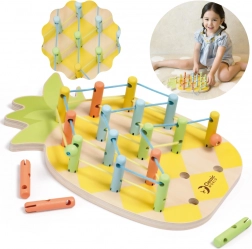 Giocattolo da infilare in legno Ananas Classic World