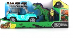 Set dinosauro con auto