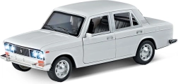 Auto bianca con luci e suoni, 18 cm