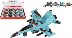 Caccia in metallo‑plastica a retrocarica 14 cm – 4 colori