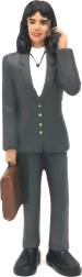 Statuetta imprenditrice 13,2 cm - 1 pezzo