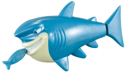 Squalo ad acqua con carica a molla