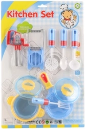 Set di stoviglie in plastica per bambini