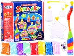 Set di immagini sabbia in bottiglia ciondolo ZA2876