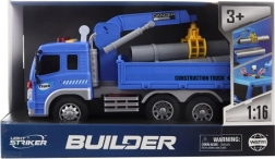 Camion da costruzione a batteria con suoni e meccanismo a frizione