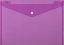 Bustina con bottone A5 Opaline rosa