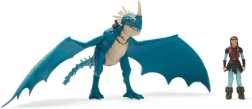 Dragon Trainer – drago Morteoscura e vichinga Astrid, action figure da collezione