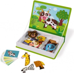 Janod Magnetibook animali – libro magnetico per bambini