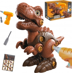 Kit di costruzione dinosauro T‑Rex da montare con trapano 31 pz WOOPIE