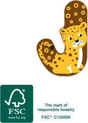 Lettera in legno J Small Foot