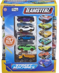 Teamsterz set di 20 macchinine in metallo Street Machines
