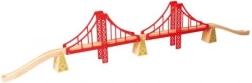 Bigjigs Rail doppio ponte ferroviario in legno