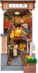 Puzzle 3D fermalibri Viale dei Fiori di Sakura con vino