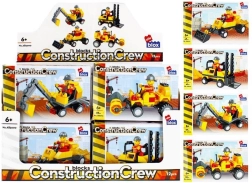 Set di costruzione macchine edili con minifigurina