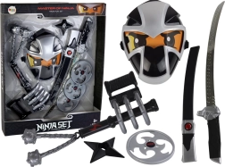 Set Ninja Warrior Spada Maschera Shuriken Dischi Artigli Claws Cluster