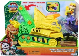 Paw Patrol film Bulldozer Chomp & Rescue di Dino Rubble con personaggi