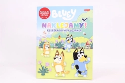 Bluey libro con adesivi riutilizzabili