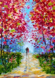 Puzzle Romantica di fiori primaverili 1000 pezzi