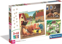 Puzzle Momenti nella Fattoria 3x48 pezzi