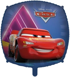 Palloncino in foil quadrato Cars Disney 46 cm
