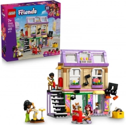 lego friends negozio di musica e appartamento