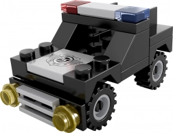 BLOXO auto della polizia set di costruzione compatibile 31 pezzi