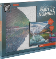 Pittura a diamante - Lago 40x50 cm