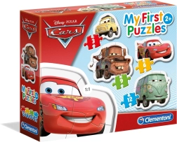 Clementoni i miei primi puzzle Cars 4 in 1 (3, 6, 9, 12 pezzi)