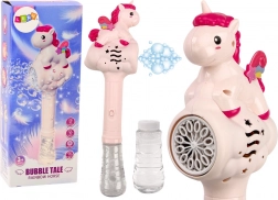 Macchina per bolle di sapone Pink Unicorn Wand