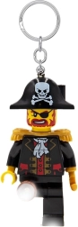 Portachiavi luminoso LEGO Iconic Capitan Brickbeard con LED