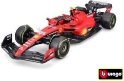Bburago 1:18 Scuderia Ferrari SF-23 Formula 1 (2023) Carlos Sainz con figurina del pilota