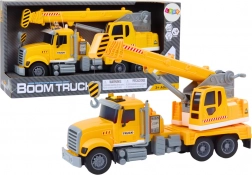 Gru gialla da carico con trasmissione a frizione e effetti sonori e luminosi