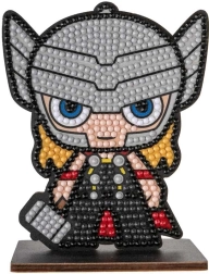 Pittura diamantata crystal art buddies – thor (marvel avengers)