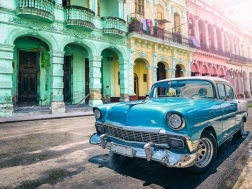 Puzzle Auto a Cuba 1500 pezzi Ravensburger
