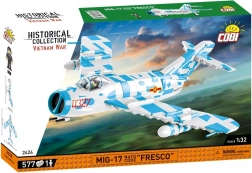 Set di costruzione dell’aereo MiG-17 Fresco – collezione storica Vietnam War 1:32 (577 pezzi)
