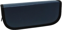 Grande astuccio in similpelle CONCORDE, blu