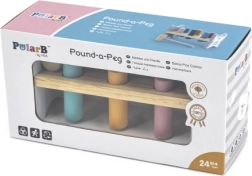 VIGA PolarB Panchina in legno con martello - Giocattolo Montessori