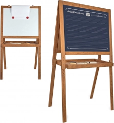 Grande lavagna a doppia faccia in legno per bambini Vilac