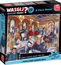 Puzzle Jumbo Wasgij Mystery 27: Rasatura Completa 1000 Pezzi
