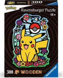Puzzle sagomato in legno POKÉMON Pikachu 300 pezzi
