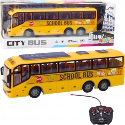 Autobus scolastico giallo da corsa RC 1:30 con telecomando