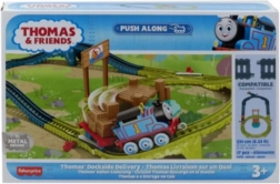 Locomotiva a spinta THOMAS & FRIENDS – trenino in metallo con set di binari