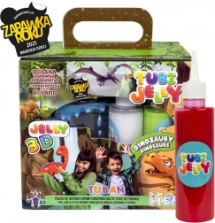 TUBAN Tubi Jelly dinosauri – piccolo acquario set creativo